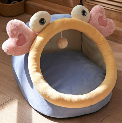 Universal Four Seasons Cat House Bed - Removable & Washable